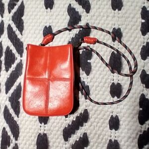 Small Red Crossbody Purse